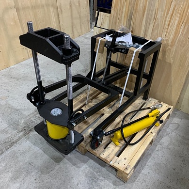 ТТН-103/1П Съёмник шкворней для грузовых авто 100 тонн на тележке (с пневмогидравлическоким насосом в комплекте)